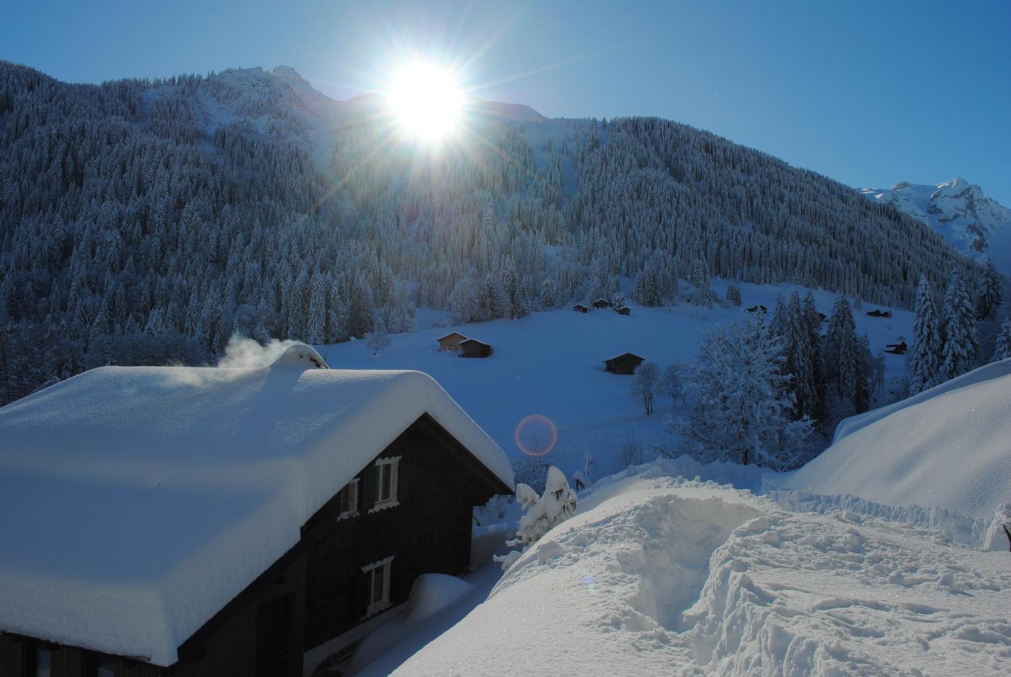 Alpenchalet Piz Huesli Tschagguns Exteriör bild