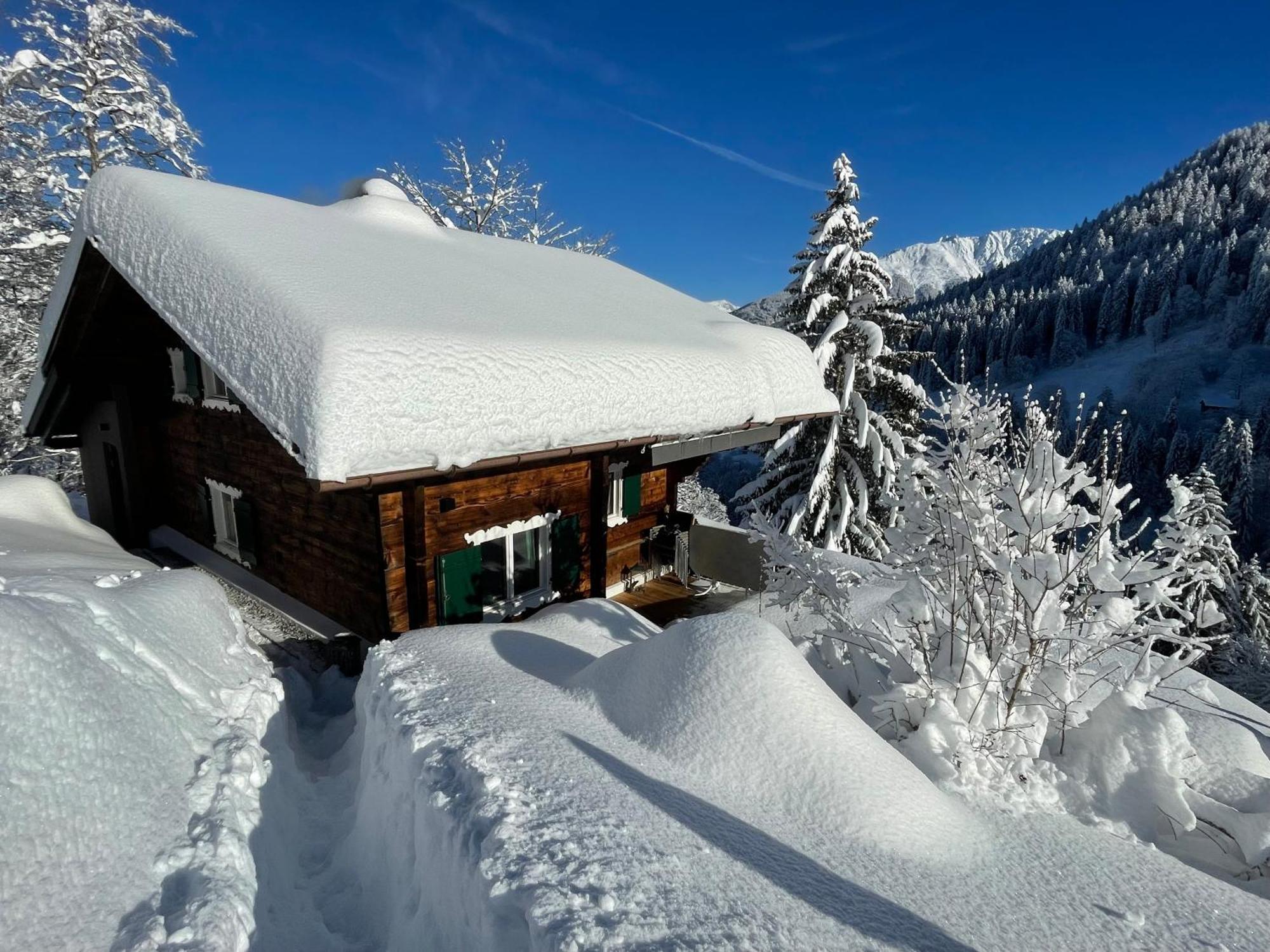 Alpenchalet Piz Huesli Tschagguns Exteriör bild